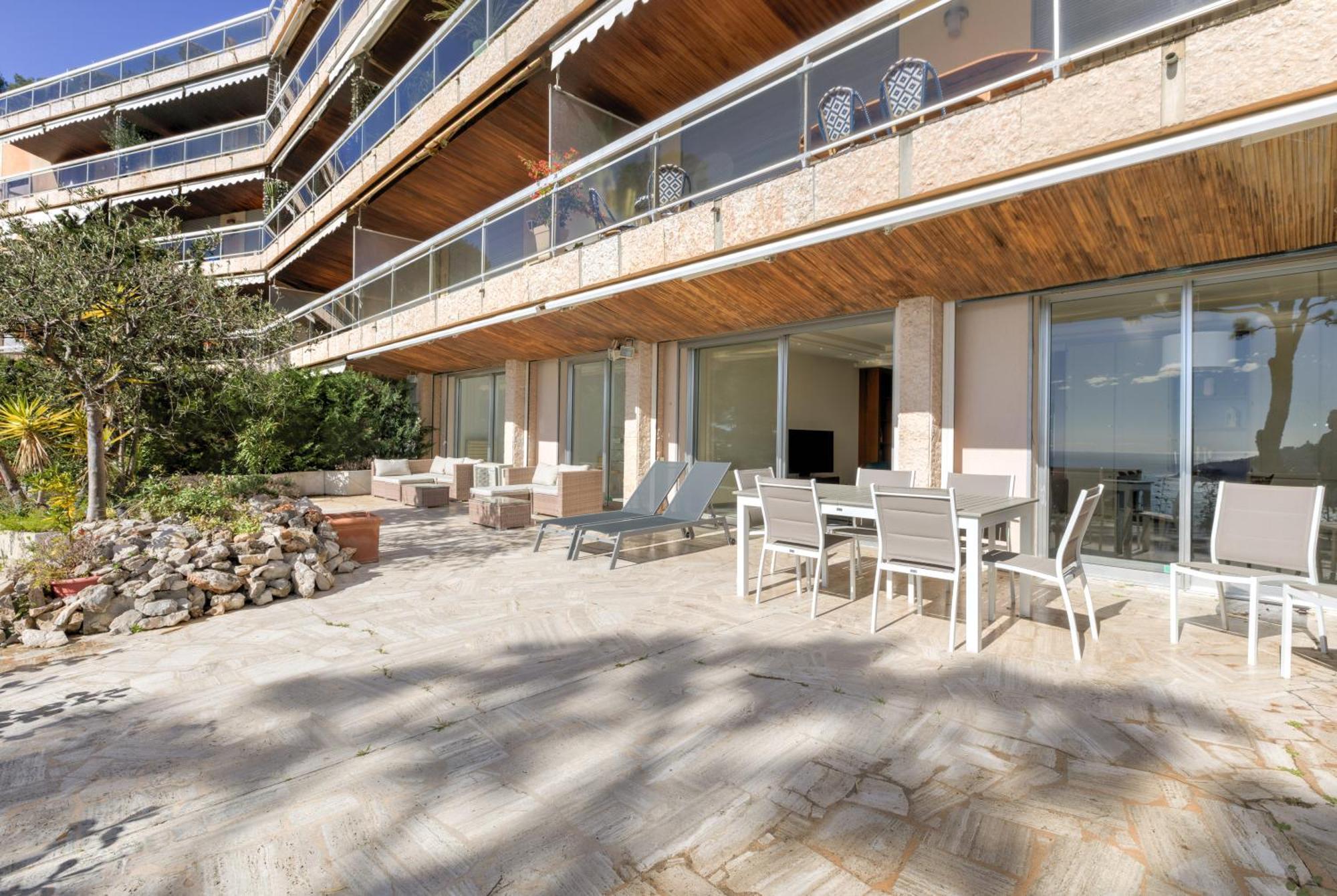 Apartmán Giant Terrace On A Stunning View Villefranche-sur-Mer Exteriér fotografie